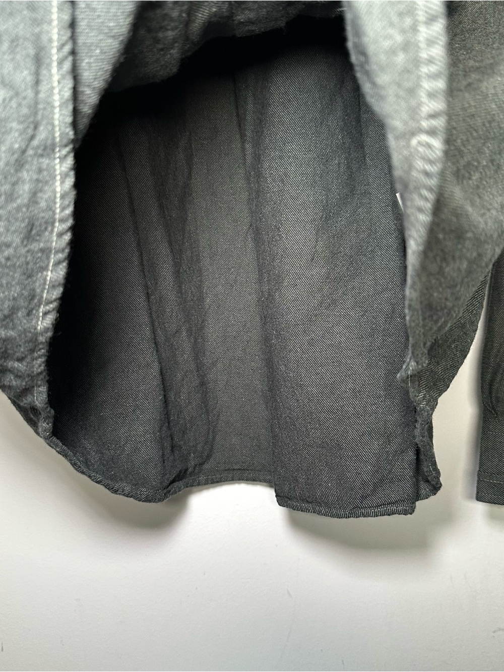 Descendant of Thieves Dres Ladro 2XL Gray Button Front Shirt Cotton Blend - Picture 8 of 16